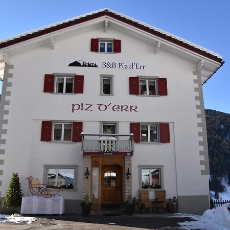B&B Piz D'Err Tinzen Exteriör bild