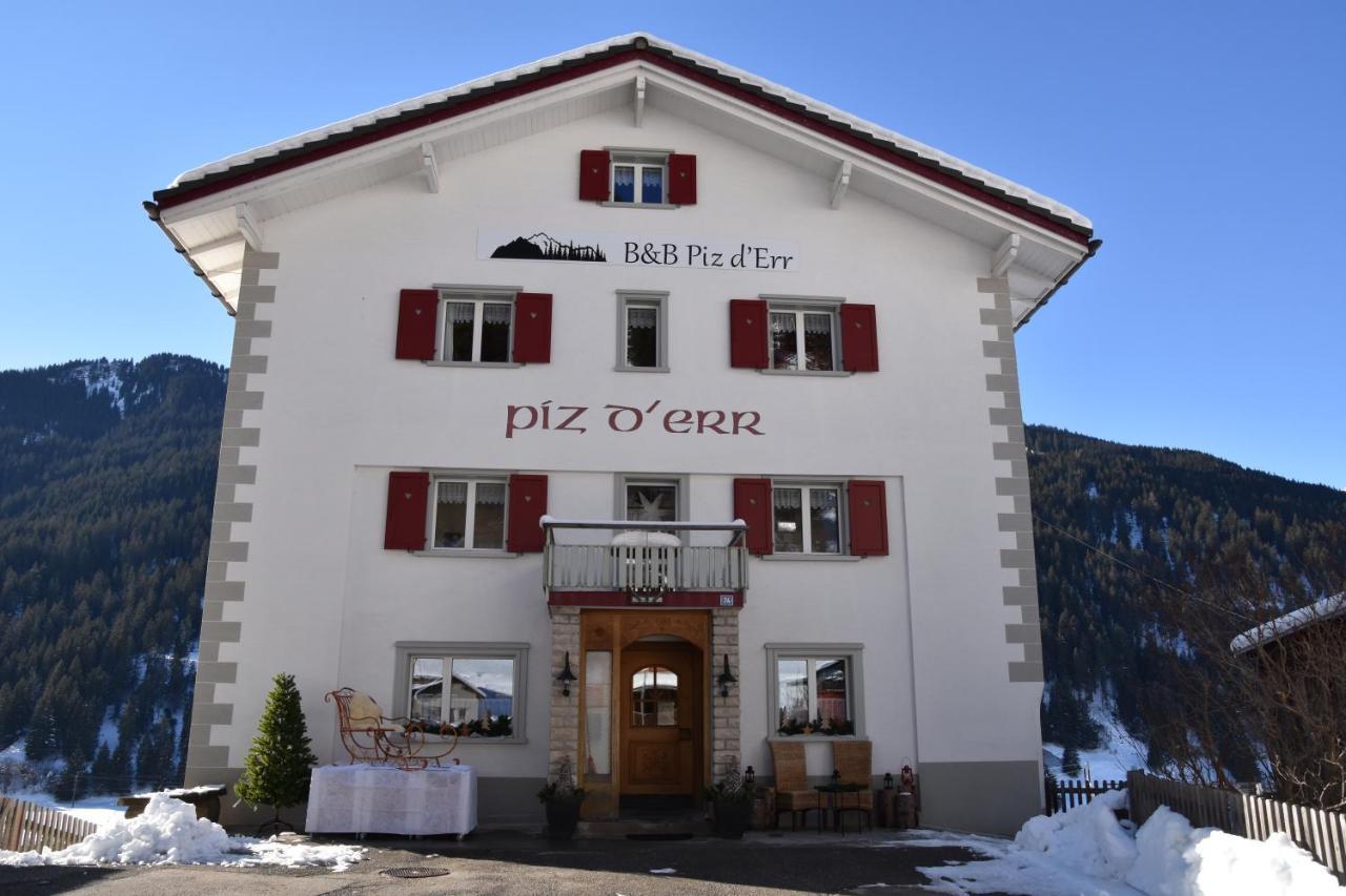B&B Piz D'Err Tinzen Exteriör bild