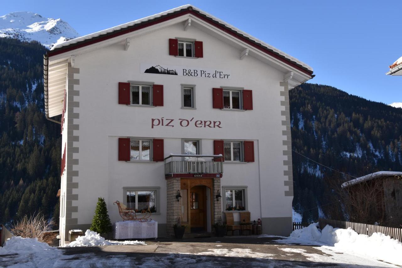 B&B Piz D'Err Tinzen Exteriör bild