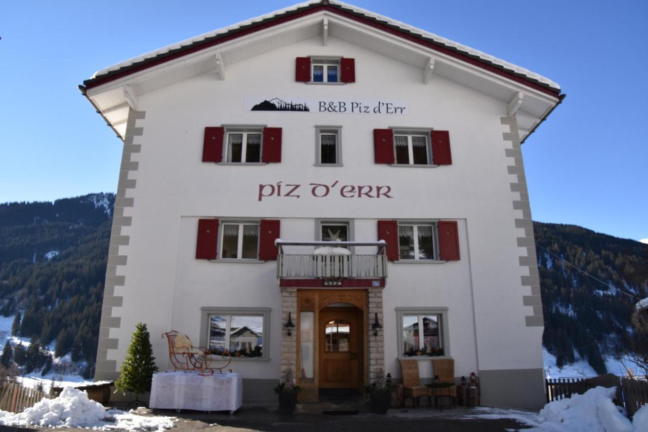 B&B Piz D'Err Tinzen Exteriör bild