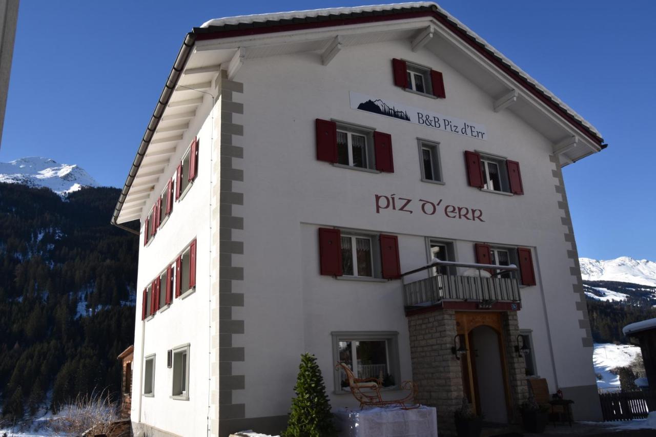 B&B Piz D'Err Tinzen Exteriör bild